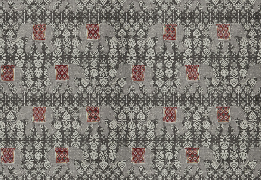 Ткань Trend Linen-Quartz Prints & Wovens Vol.II 04244/Charcoal