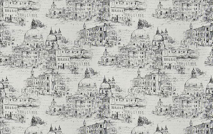 Американская ткань Trend, коллекция Stone-Cloud Prints & Wovens Vol.VIII, артикул 04407/Black&White