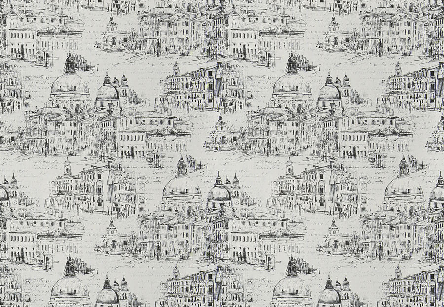 Ткань Trend Stone-Cloud Prints & Wovens Vol.VIII 04407/Black&White