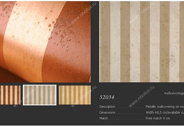 Обои Arte Metallics 52034