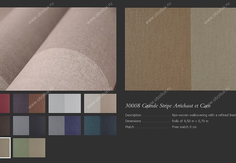 Обои Arte Flamant Suite II 30008