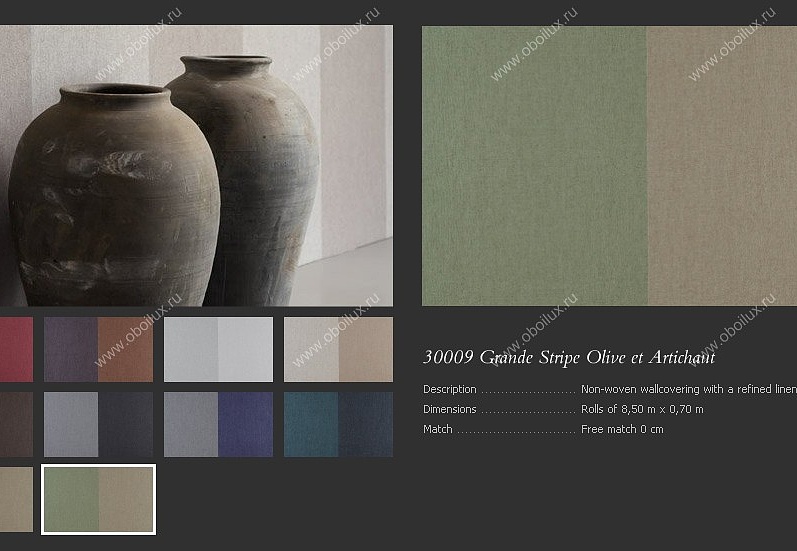 Обои Arte Flamant Suite II 30009