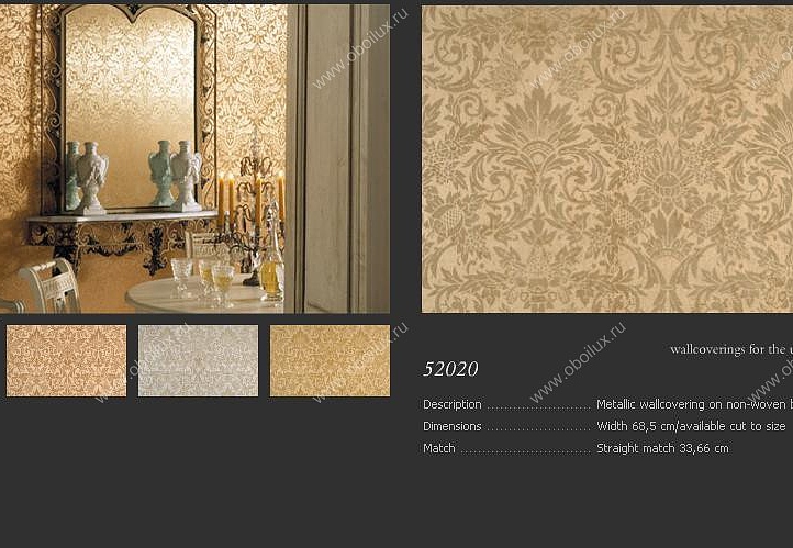 Обои Arte Metallics 52020