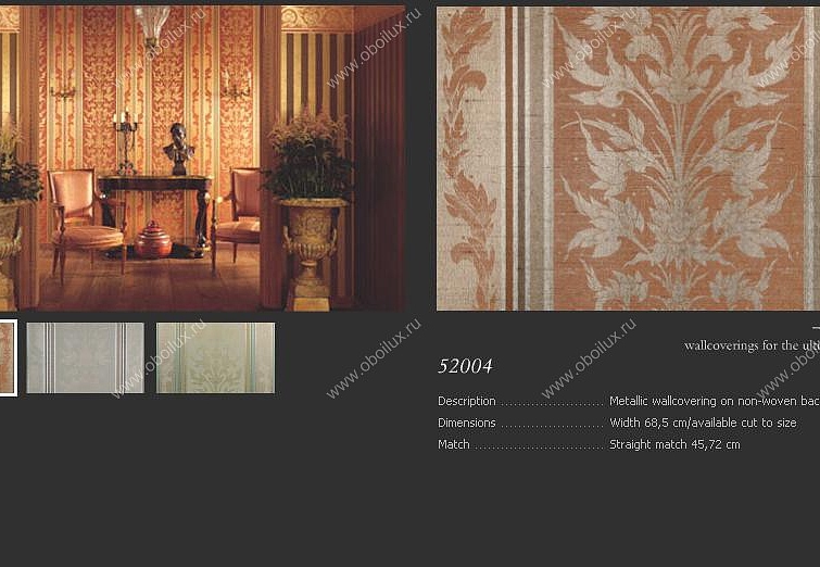Обои Arte Metallics 52004