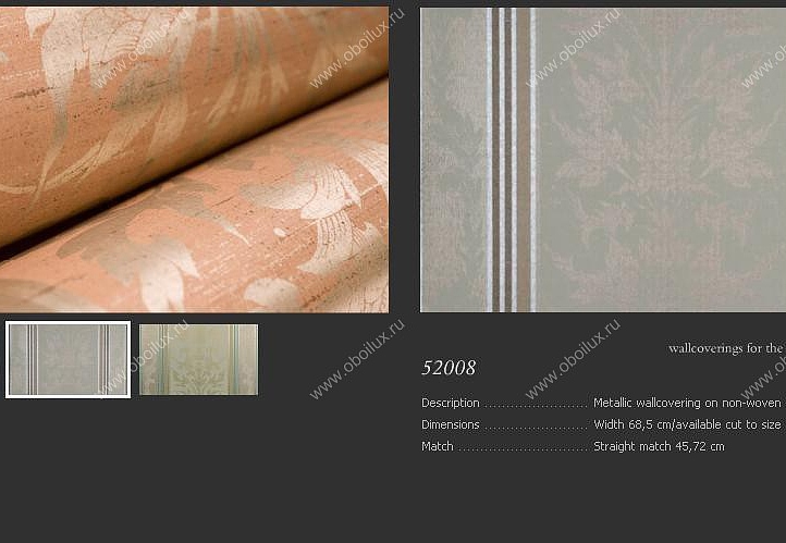 Обои Arte Metallics 52008