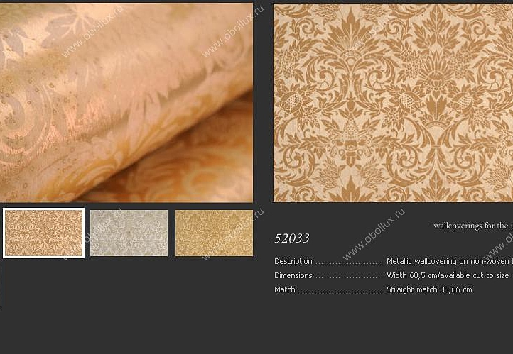 Обои Arte Metallics 52033