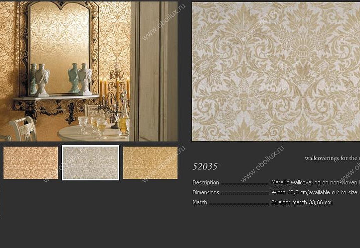 Обои Arte Metallics 52035