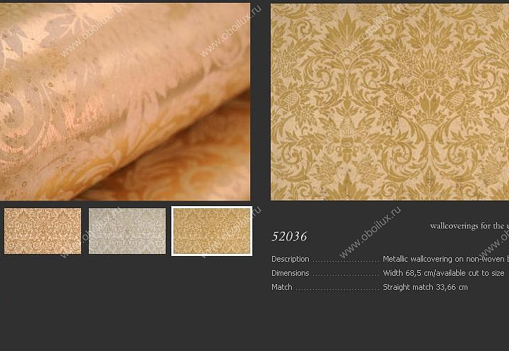 Обои Arte Metallics 52036