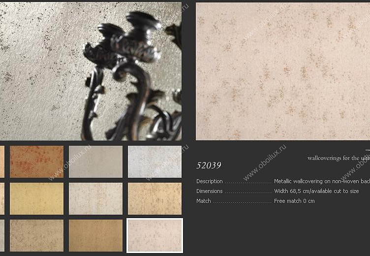 Обои Arte Metallics 52039