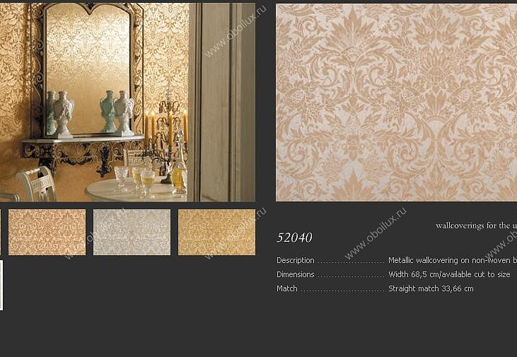 Обои Arte Metallics 52040
