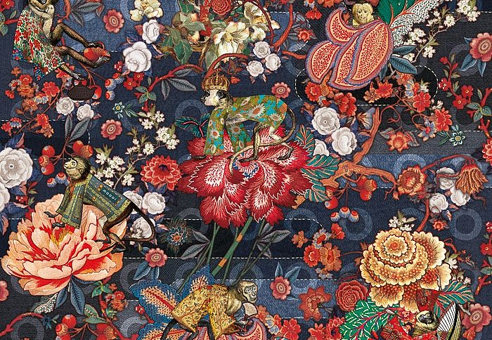 Обои Arte Moooi Tokyo Blue MO3010
