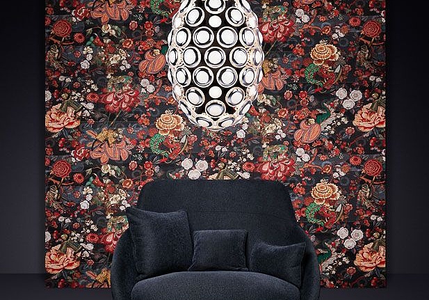 Обои Arte Moooi Tokyo Blue MO3010