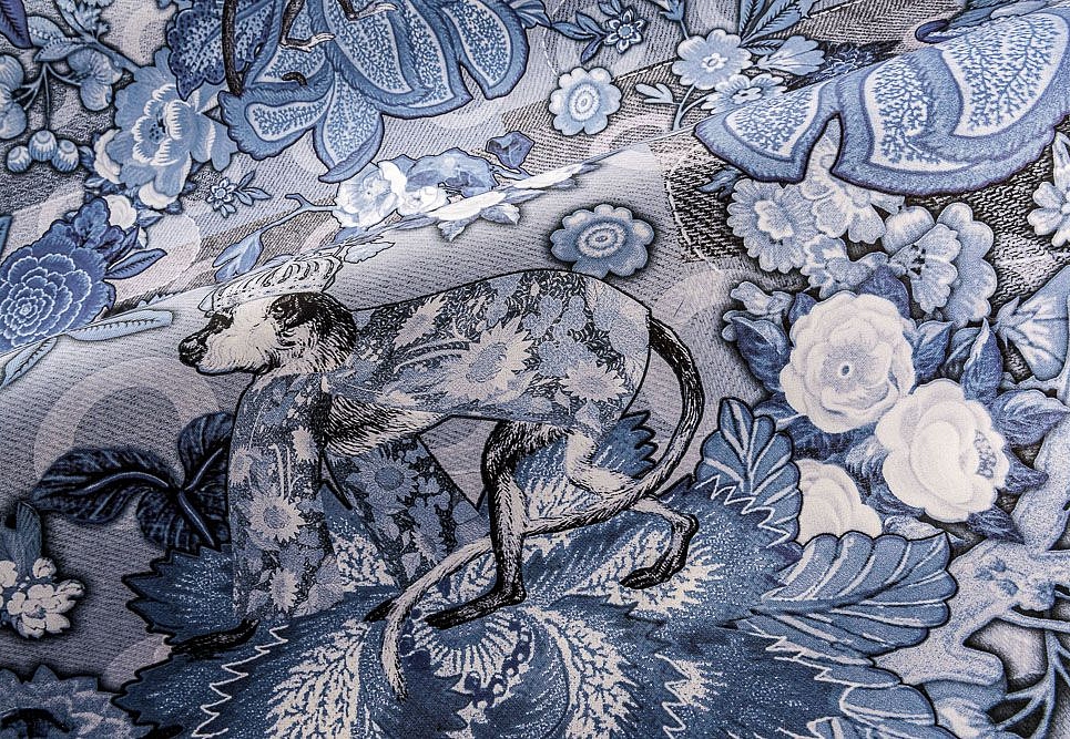 Обои Arte Moooi Tokyo Blue MO3012