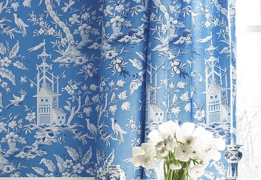 Ткань Thibaut Imperial Garden F914204