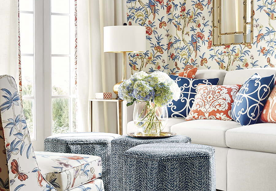 Ткань Thibaut Imperial Garden F914220