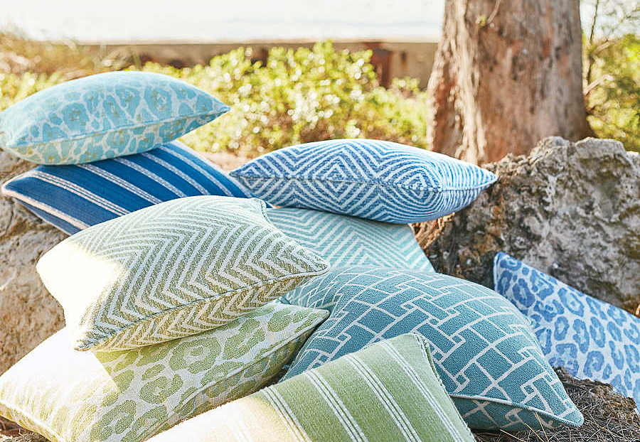 Ткань Thibaut Indoor Outdoor Oasis W80554