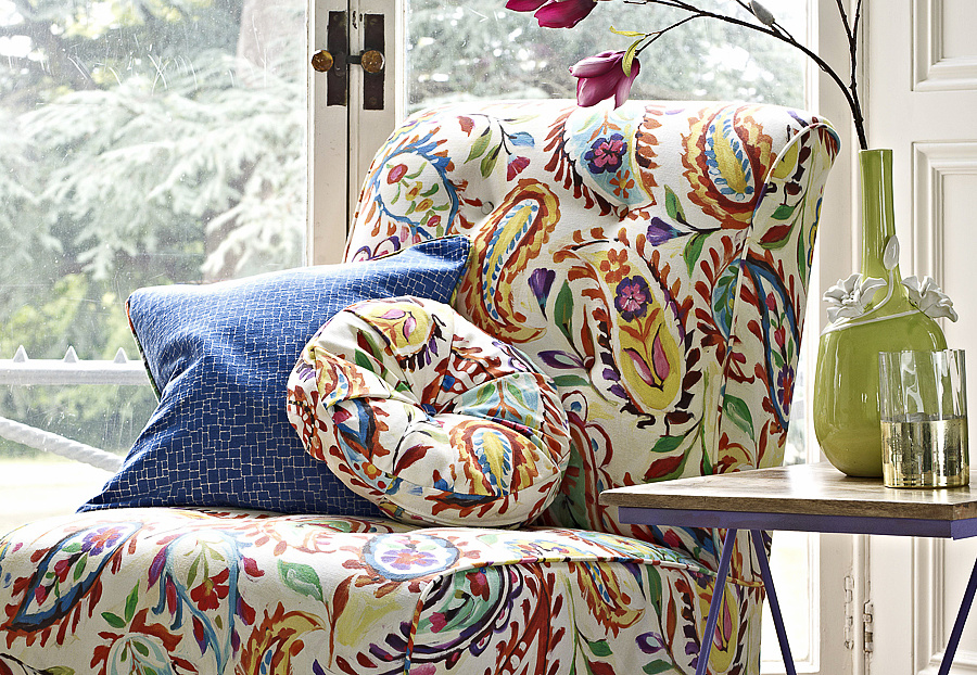 Ткань Prestigious Textiles Mardi Gras 8568/522