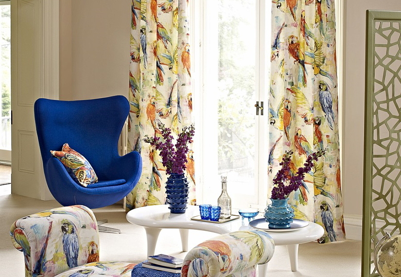 Ткань Prestigious Textiles Mardi Gras 8570/522