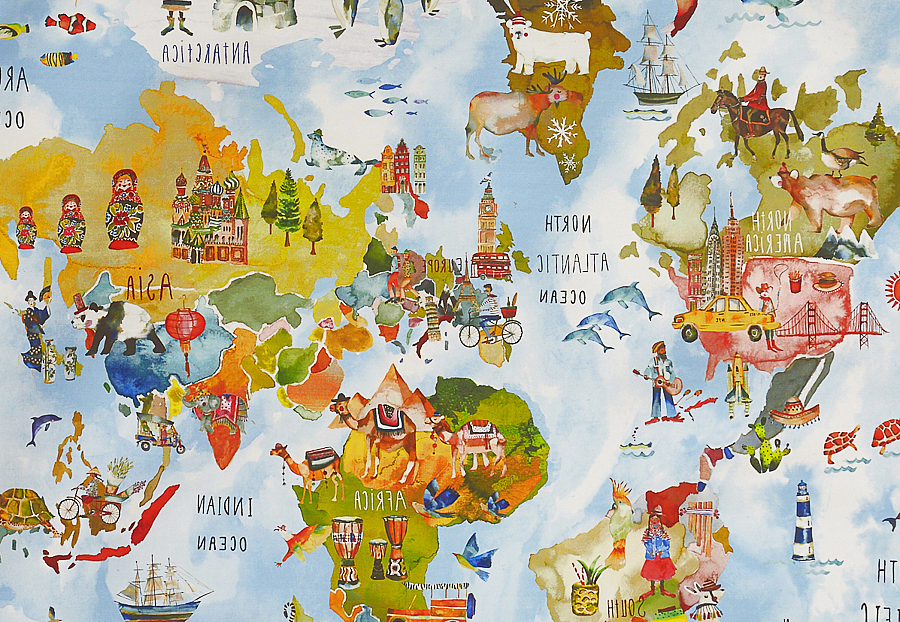 Ткань Prestigious Textiles My World 8627/546