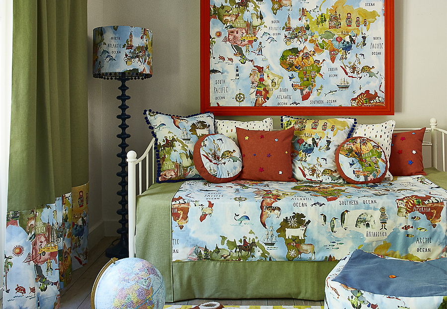 Ткань Prestigious Textiles My World 8627/546