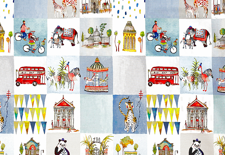 Ткань Prestigious Textiles My World 8629/711