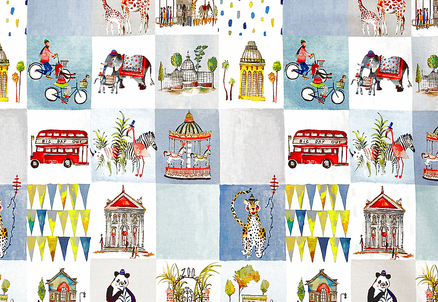 Ткань Prestigious Textiles My World 8629/711