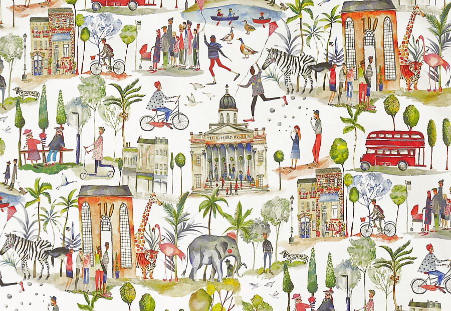 Ткань Prestigious Textiles My World 8633/335