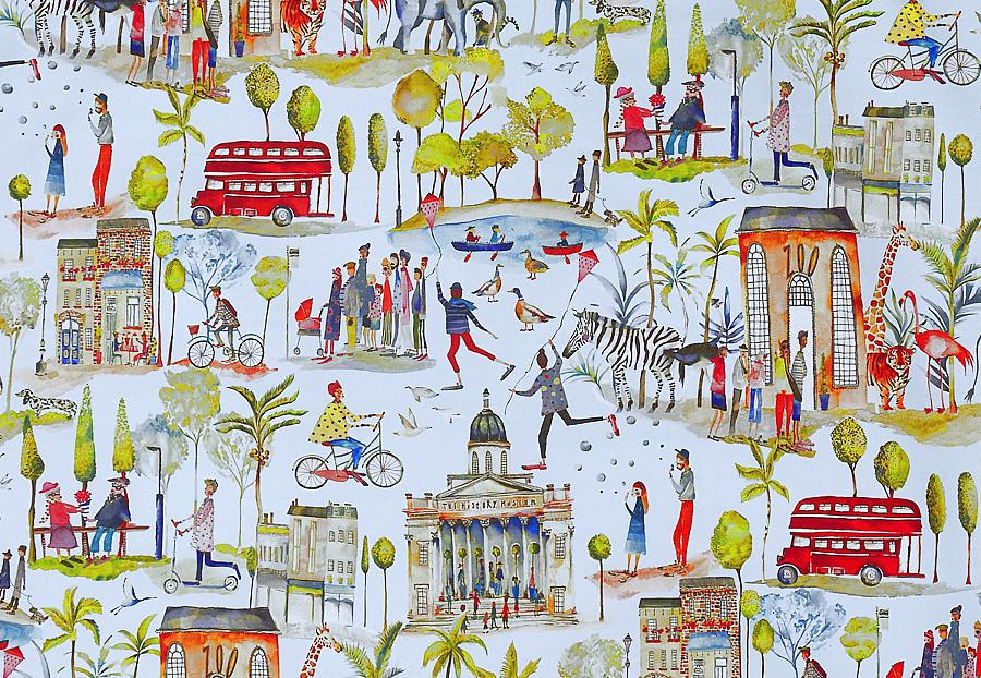 Ткань Prestigious Textiles My World 8633/780