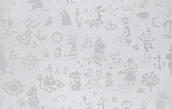 Финские обои Sandudd, коллекция Moomin, артикул 5164-2