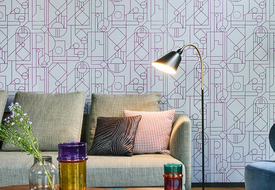 Обои Hookedonwalls Tinted Tiles 29014