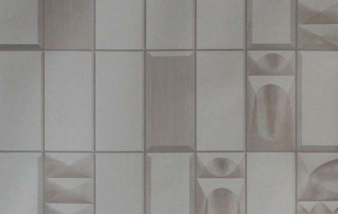Английские обои Fromental, коллекция Lumiere, артикул Belsize Tiles/Pearl