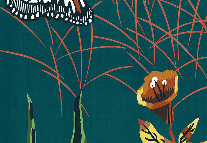 Обои Fromental Lumiere Bruyere/Angers