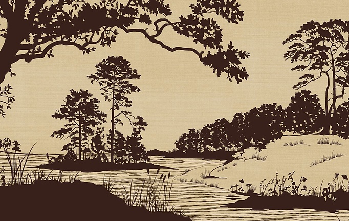 Английские обои Fromental, коллекция Conversational, артикул Andersen/Emperor