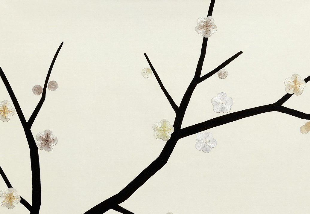 Обои Fromental Conversational Cherry Blossom/Cobweb