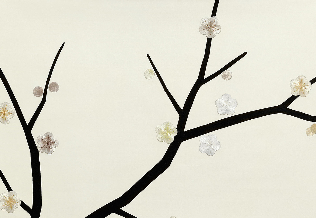 Обои Fromental Conversational Cherry Blossom/Cobweb