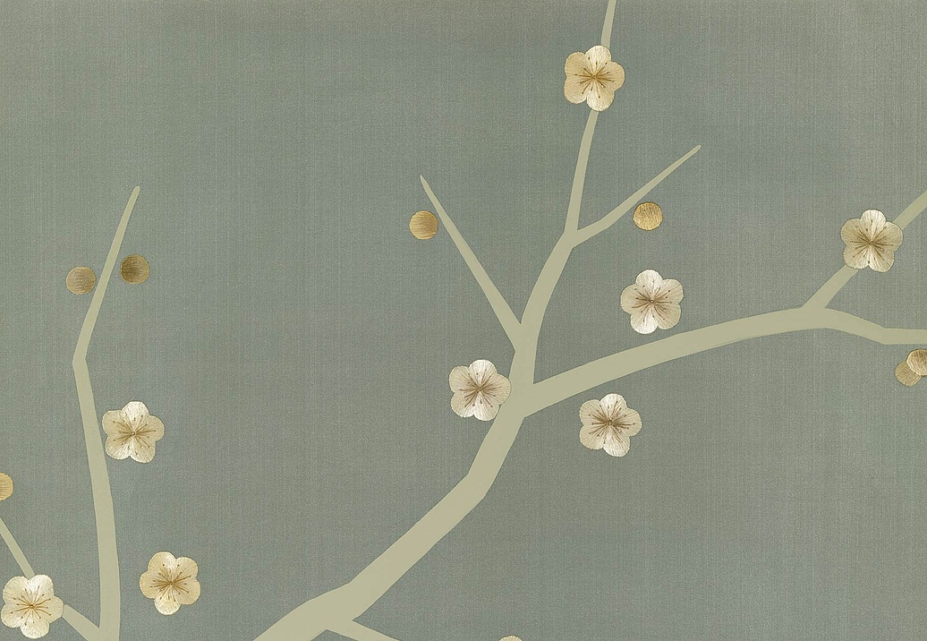 Обои Fromental Conversational Cherry Blossom/Moth