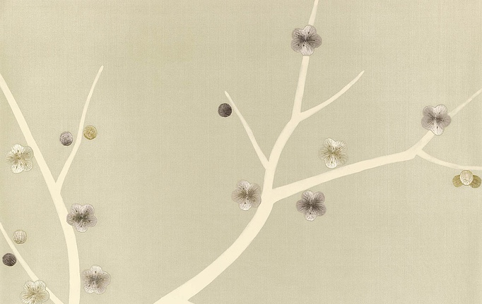 Английские обои Fromental, коллекция Conversational, артикул Cherry Blossom/Peaseblossom