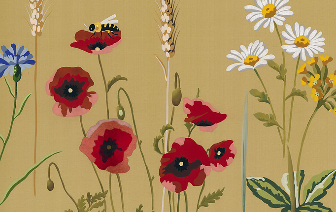 Английские обои Fromental, коллекция Conversational, артикул Clef des Champs/Field of Gold