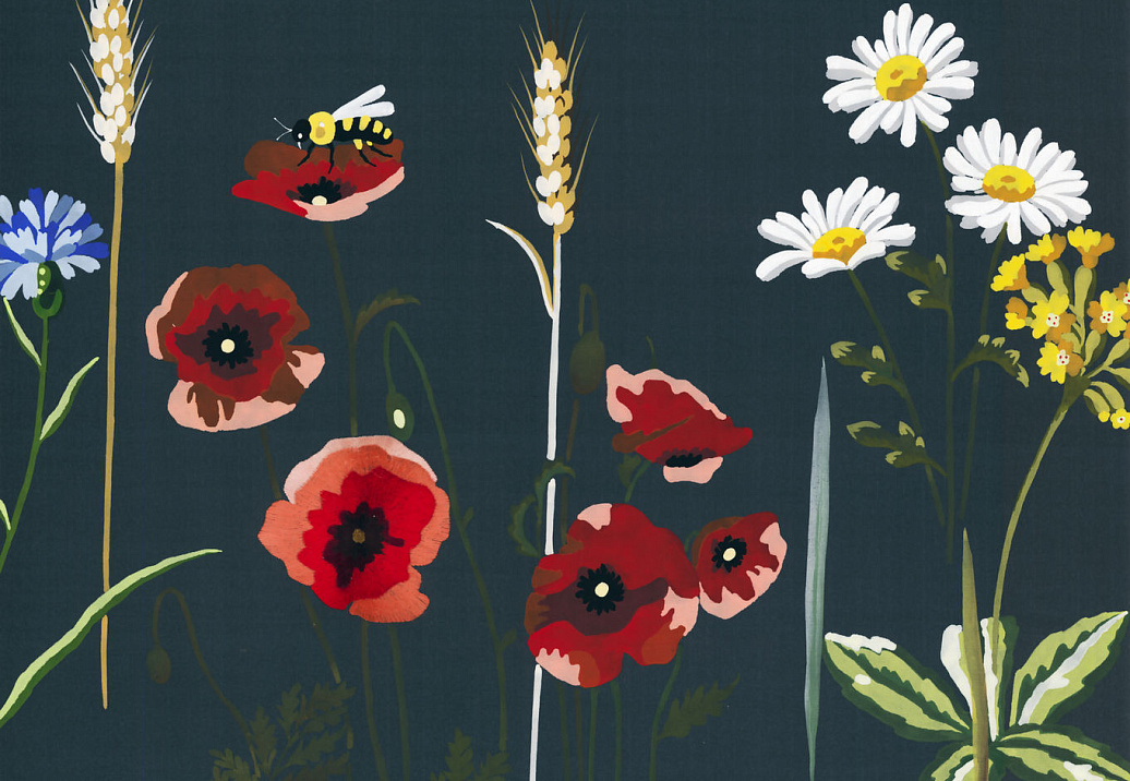 Обои Fromental Conversational Clef des Champs/Midnight Garden