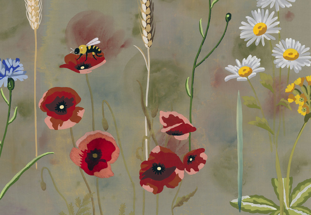 Обои Fromental Conversational Clef des Champs/Spring Mist