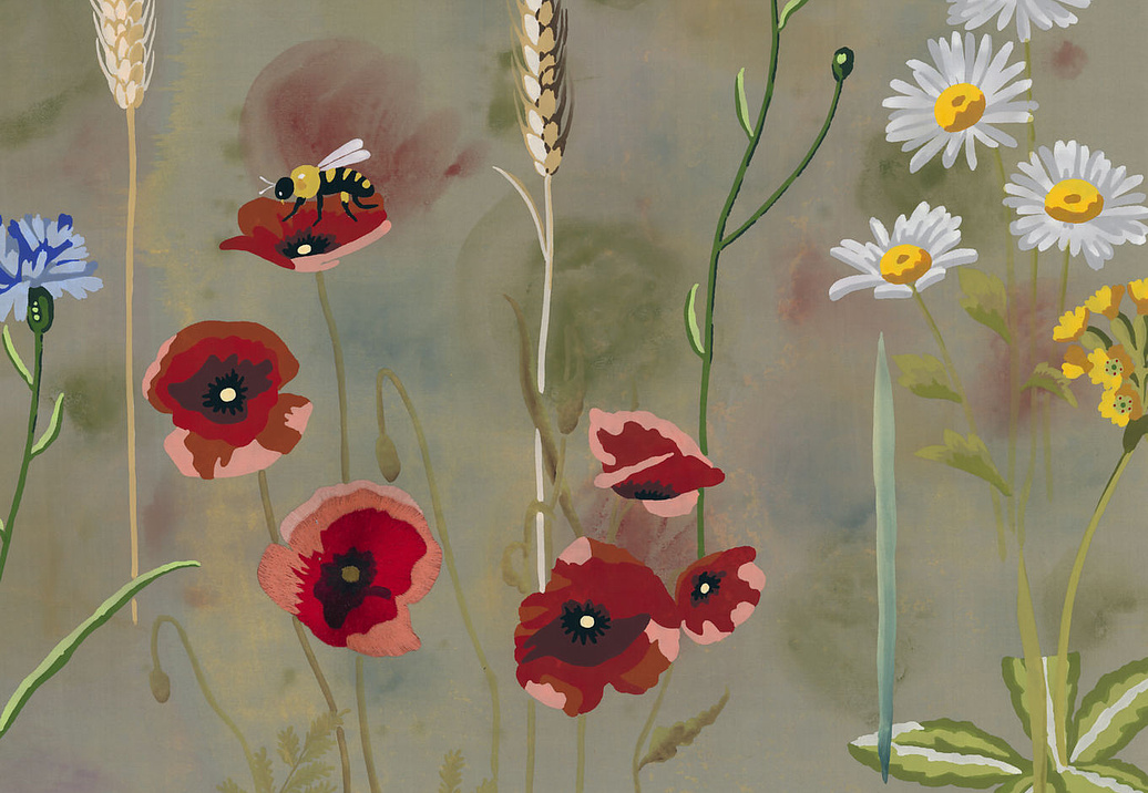 Обои Fromental Conversational Clef des Champs/Spring Mist
