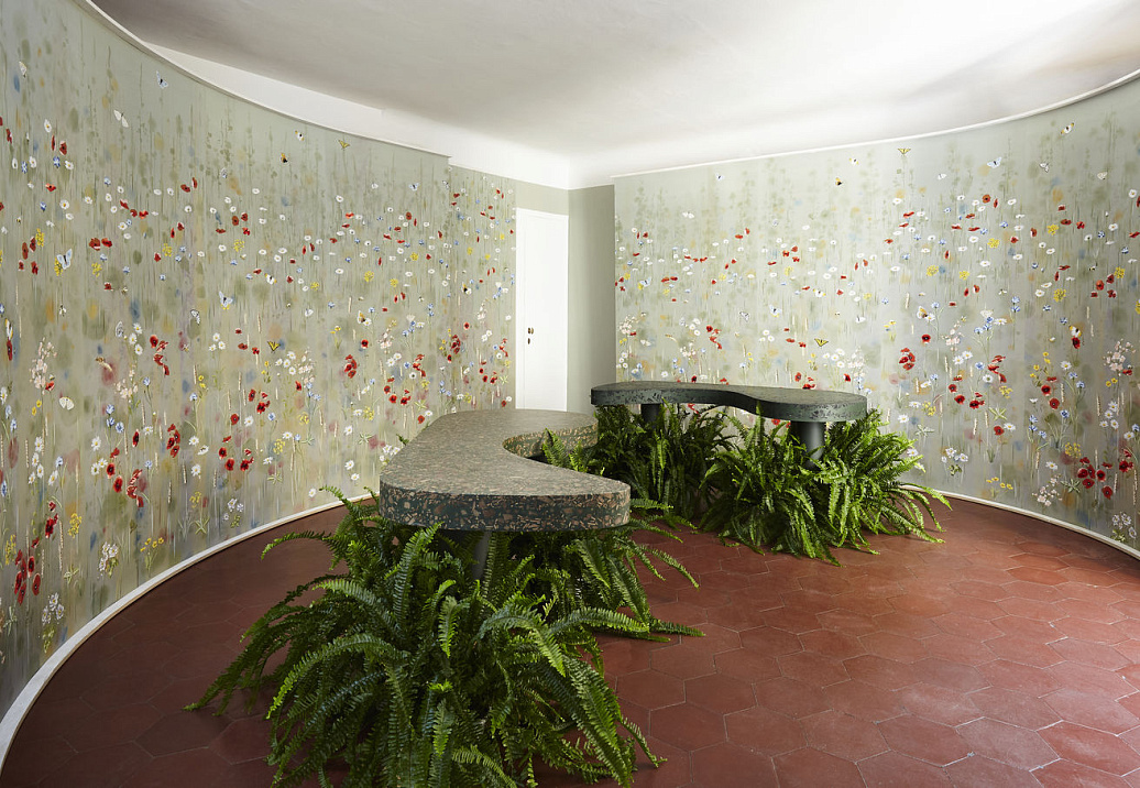 Обои Fromental Conversational Clef des Champs/Spring Mist