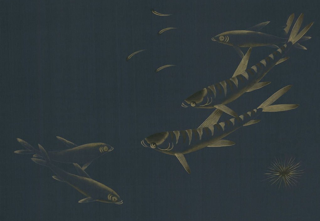 Обои Fromental Conversational Pleasure of Fishes/Bluepool