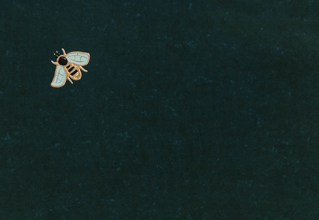 Обои Fromental Conversational The Bees/Blueberry