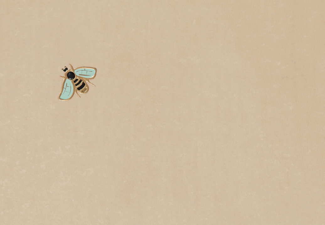 Обои Fromental Conversational The Bees/Orange Blossom
