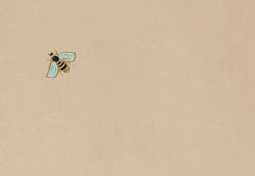 Обои Fromental Conversational The Bees/Orange Blossom