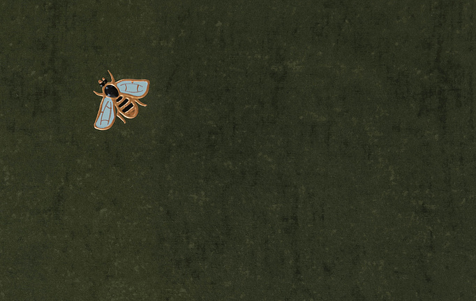 Английские обои Fromental, коллекция Conversational, артикул The Bees/Rainforest