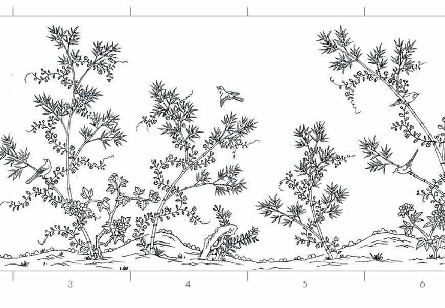 Обои Fromental Chinoiserie Cibar