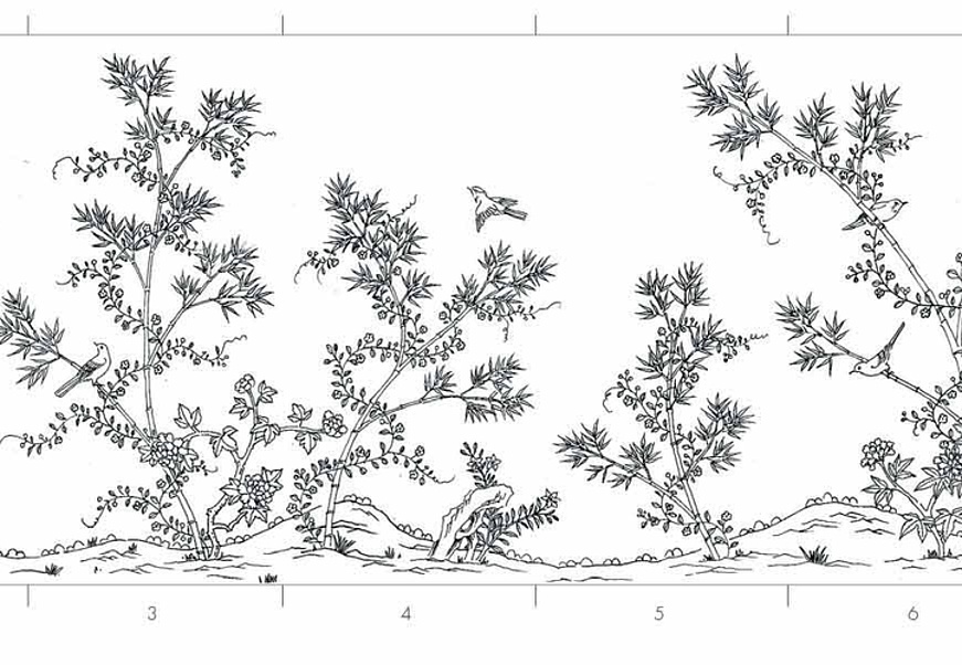 Обои Fromental Chinoiserie Cibar