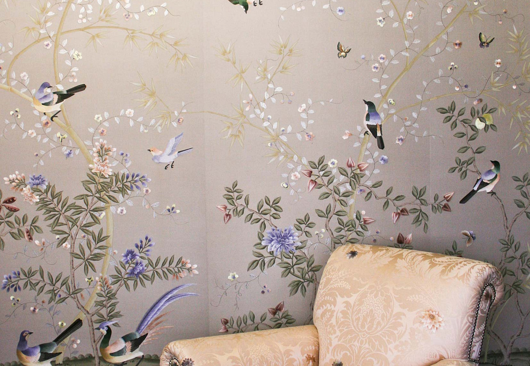 Обои Fromental Chinoiserie Family 1/Pewter